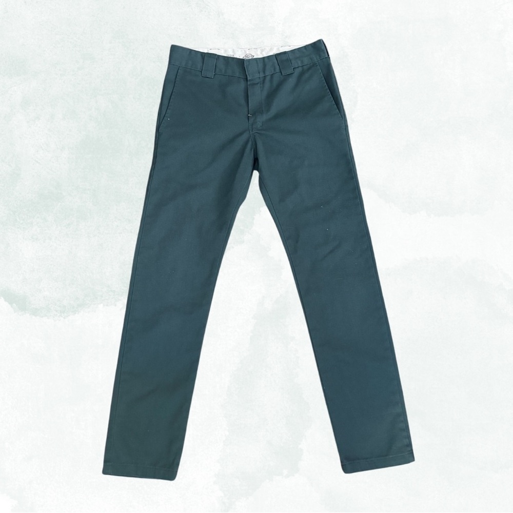 Pine green dickies work pants, size 29, amazing condition